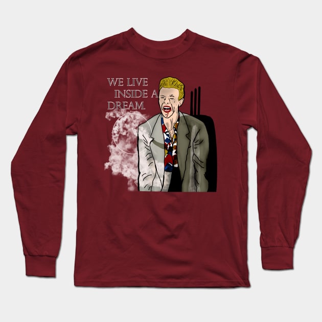 Phillip Jeffries: We Live Inside A Dream Long Sleeve T-Shirt by TL Bugg